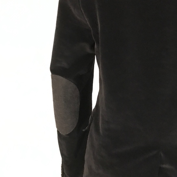 Tristan - Black Cordoroy Fitted Jacket - Picture 4 of 7